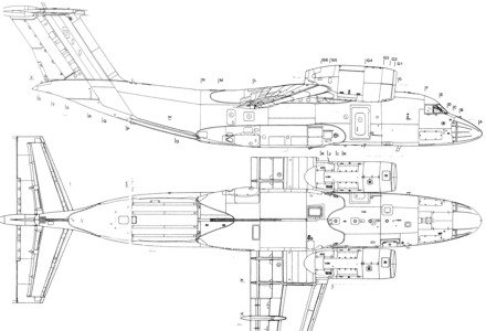 Ан 72 чертежи