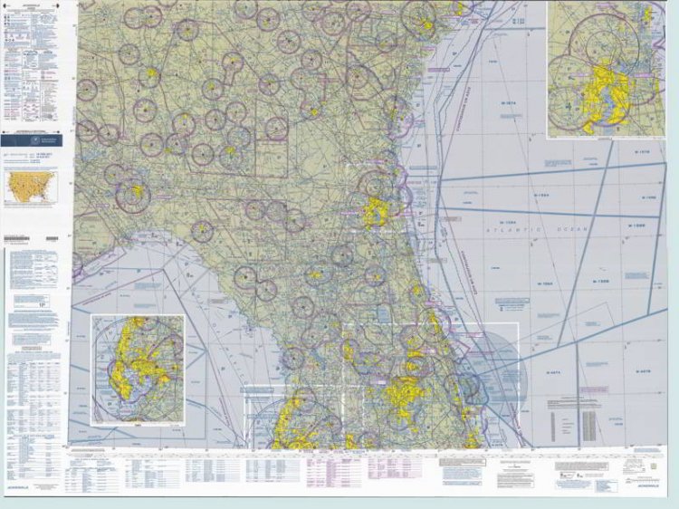 Просмотр ZIPархива USA Sectional Aeronautical Chart JacksonvilleN