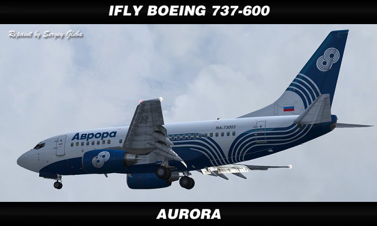 IFly Boeing 737-600 - Аврора - FS2004 Ливреи и текстуры для самолетов ...