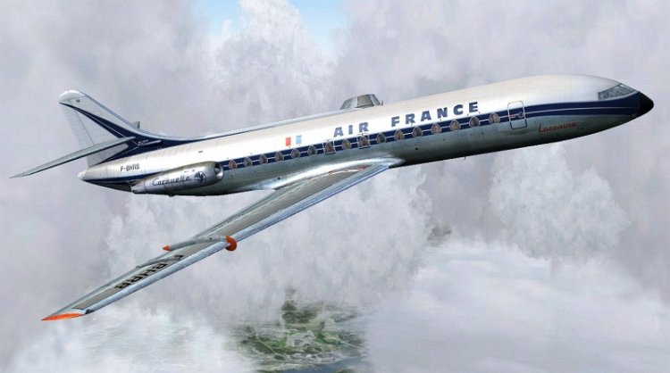 2004 air. Caravelle ту 134.