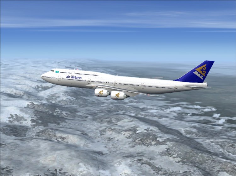 Файлы - PMDG 747-8i Air Astana - Avsim.su