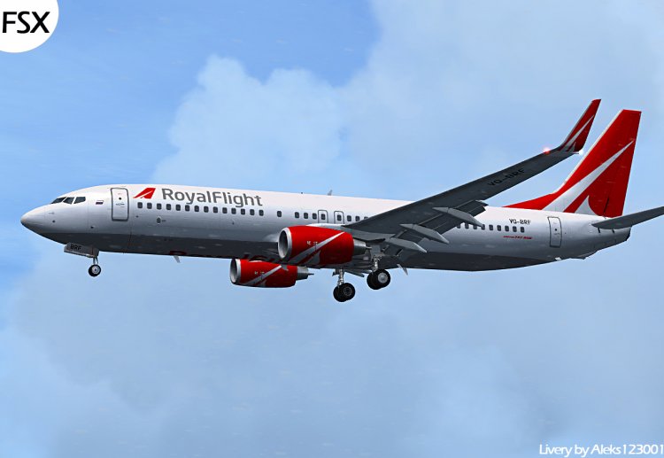 iFly Boeing 737-800 - Royal Flight - FSX Ливреи и текстуры для ...